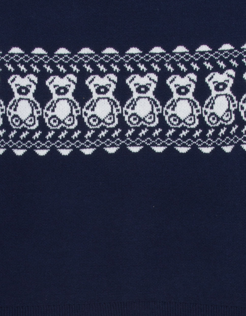NO COMMENT Girls Bear Sweater image number 1