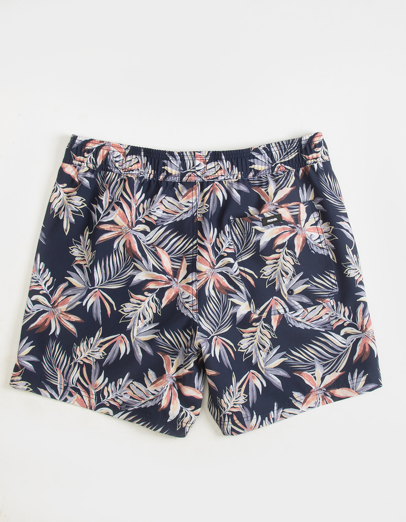 RSQ Floral Cluster Mens 5" Swim Shorts image number 2