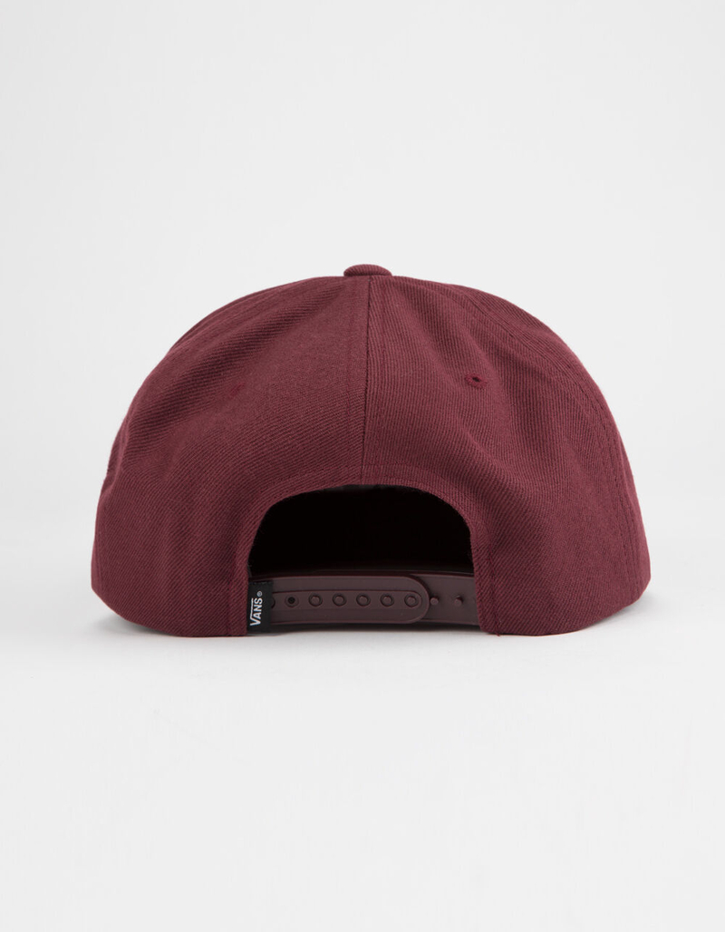 VANS Drop V II Burgundy Mens Snapback Hat image number 1