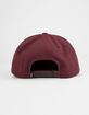 VANS Drop V II Burgundy Mens Snapback Hat image number 2