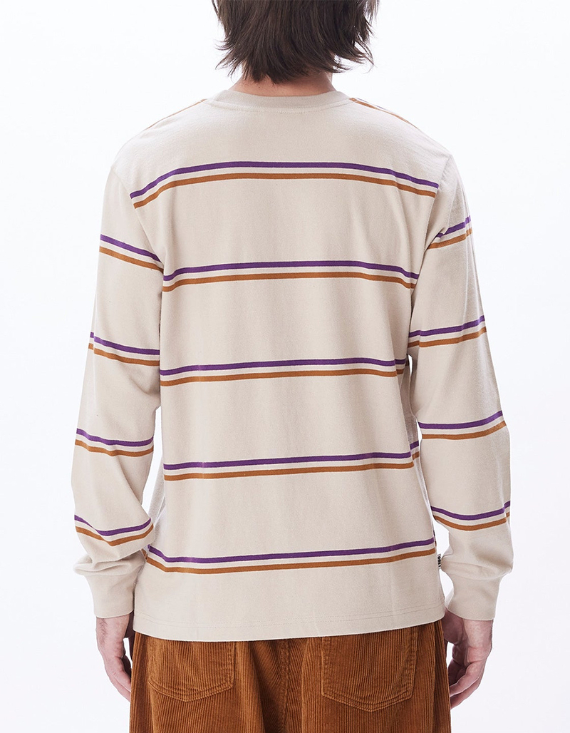 OBEY Warren Mens Stripe Tee image number 3