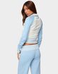 EDIKTED Clarisse Contrast Stripey Cardigan image number 3