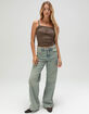 NOISY MAY Stine Embroidered Womens Tank Top image number 2