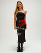 MADDEN GIRL Flower Womens Tube Dress image number 1
