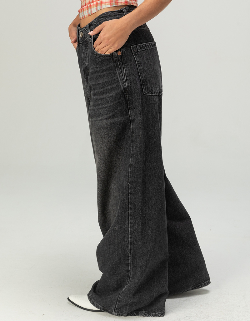 BDG Urban Outfitters Anika Ultra-Wide Leg Womens Low Rise Jeans image number 2