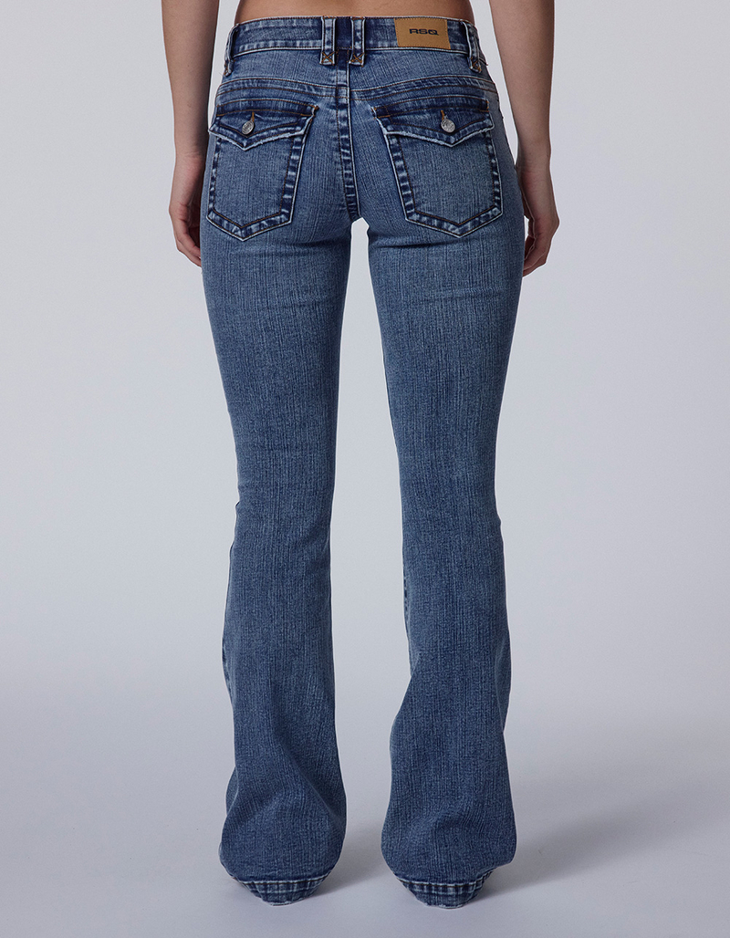 RSQ Womens Low Rise Bootcut Jeans image number 4