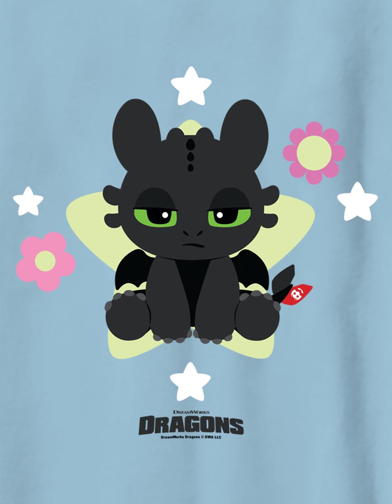 HOW TO TRAIN YOUR DRAGON Toothless Bored Unisex Kids Tee image number 1