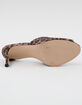 STEVE MADDEN Randle Womens Leopard Print Heels image number 3