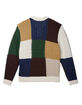 OBEY Oliver Mens Patchwork Sweater image number 3