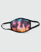 HUDSON OUTERWEAR Palm Tree Sunset Fashion Face Mask image number 1