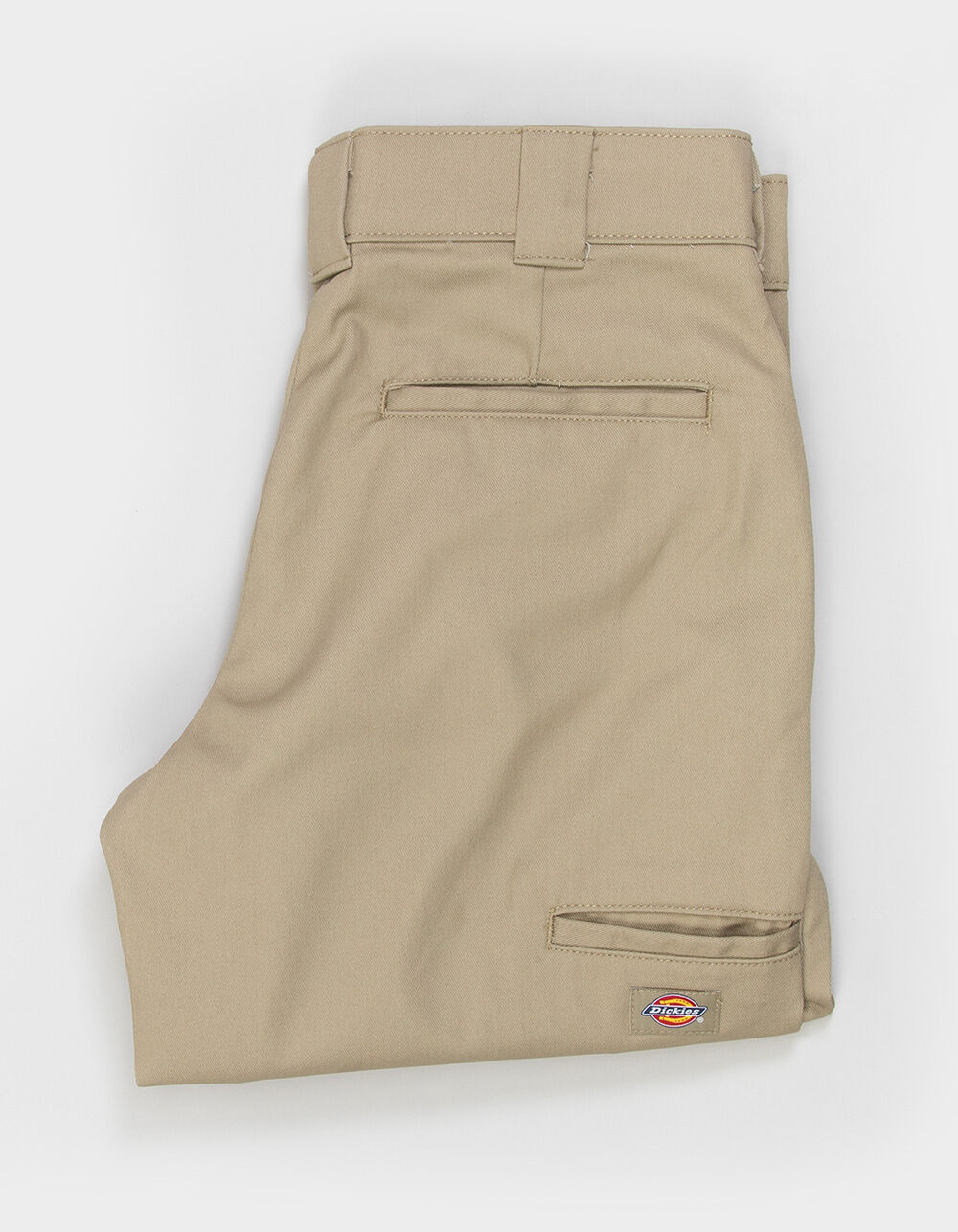 DICKIES Double Knee Slim Straight Mens Pants - KHAKI | Tillys