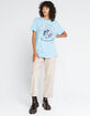 THE ORIGINAL RETRO BRAND UNC University of North Carolina Tar Heels Womens Oversized Tee image number 5