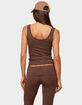 EDIKTED Kiarra Scoop Neck Tank Top image number 3
