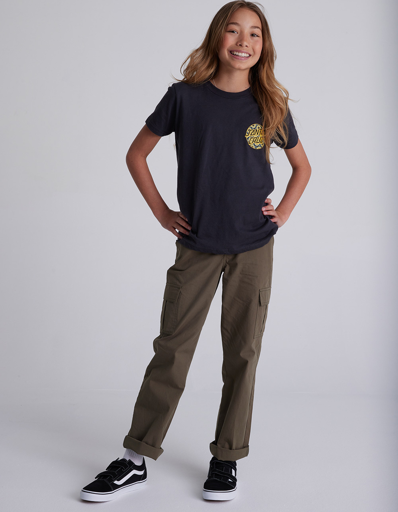 FULL TILT Elastic Waist Girls Cargo Pants image number 5