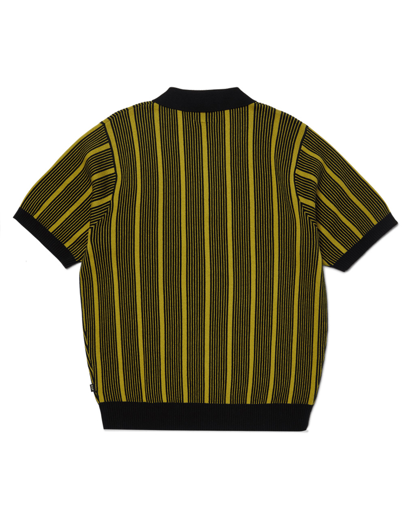 HUF Trace Stripe Mens Polo Shirt image number 1