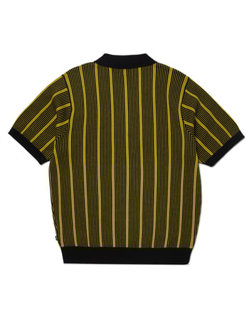 HUF Trace Stripe Mens Polo Shirt Alternative Image