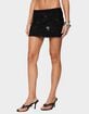 EDIKTED Steffie Beaded Mesh Mini Skirt image number 2