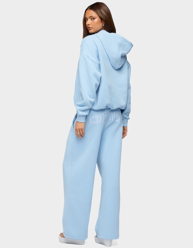 EDIKTED Core Stripey Oversized Hoodie image number 3