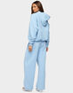 EDIKTED Core Stripey Oversized Hoodie image number 4