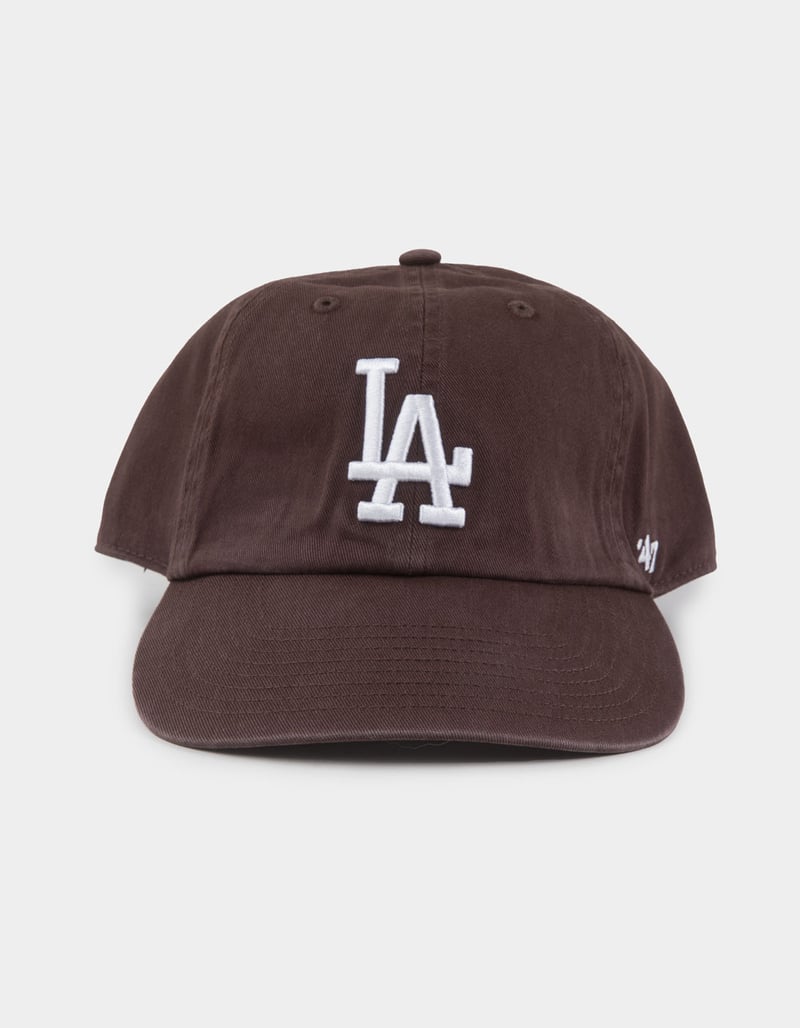 47 BRAND Los Angeles Dodgers '47 Clean Up Strapback Hat image number 1