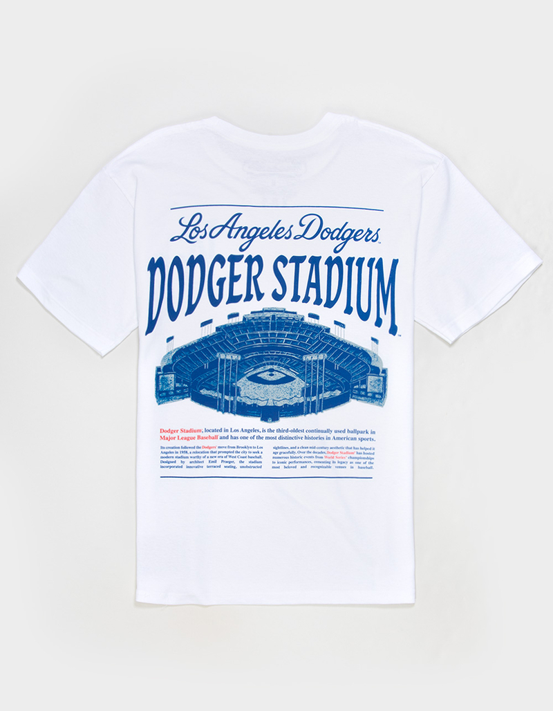 MITCHELL & NESS Los Angeles Dodgers Stadium History Mens Tee image number 0