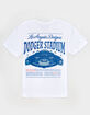 MITCHELL & NESS Los Angeles Dodgers Stadium History Mens Tee image number 1