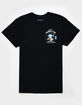 RIOT SOCIETY x Peanuts Snoopy's Baseball Club Mens Tee image number 2