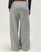 NIKE Studio Fleece Womens Mid Rise Wide Leg Pants image number 4