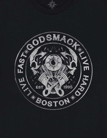 GODSMACK Live Fast Live Hard Unisex Tee Alternative Image