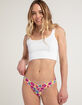 SKY & SPARROW Floral V Lasercut Cheeky Panties image number 1