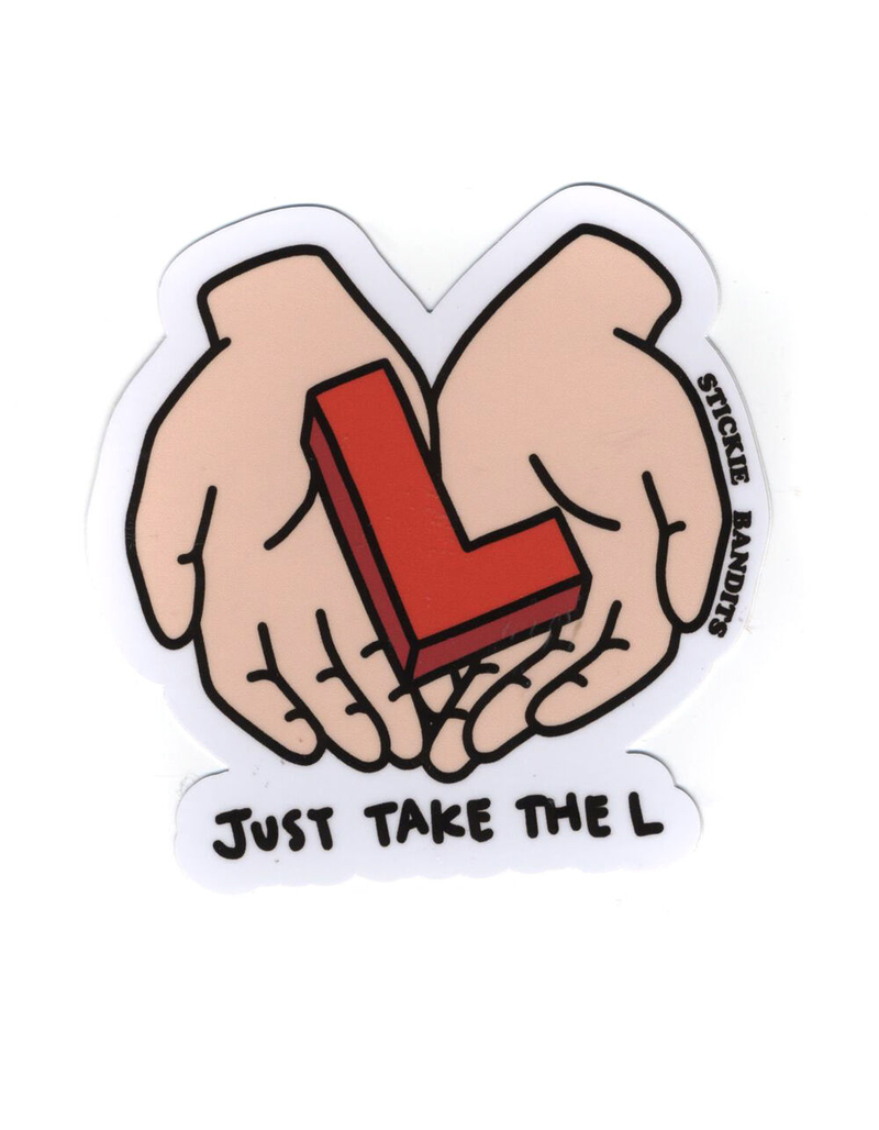 STICKIE BANDITS Just Take The L Sticker image number 0