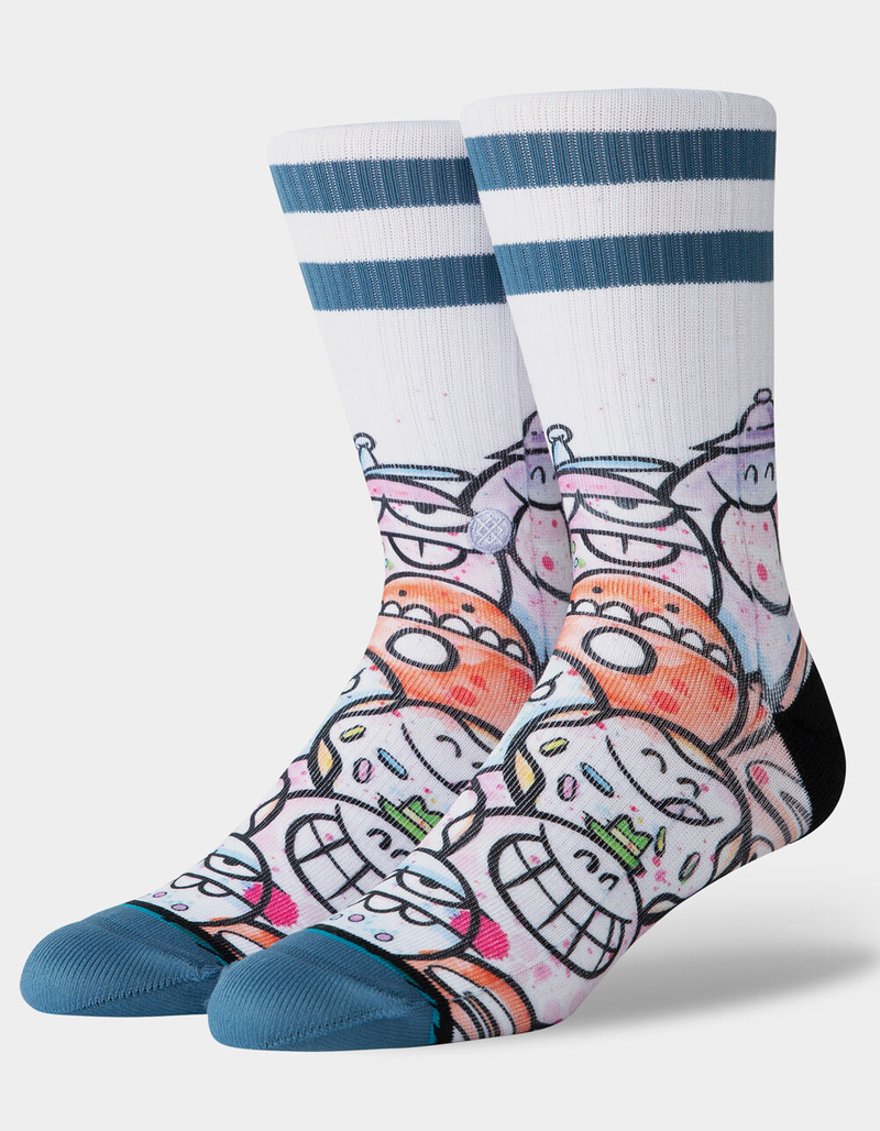 STANCE Kevin Lyons Why The Face Kids Mens Crew Socks image number 0