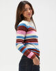 VERO MODA Chill Womens Long Sleeve Stripe Top image number 3