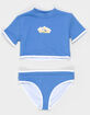 RIP CURL Texture Girls Crop Rashguard Set image number 1