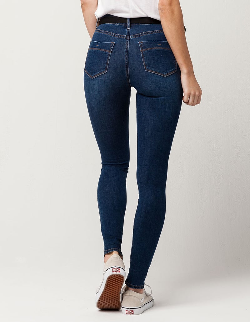 RSQ Manhattan High Rise Womens Ripped Skinny Jeans image number 3