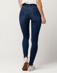 RSQ Manhattan High Rise Womens Ripped Skinny Jeans image number 4