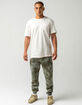 RSQ Tie Dye Mens Olive Jogger Sweatpants image number 6