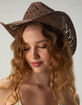 Straw Womens Cowboy Hat image number 5