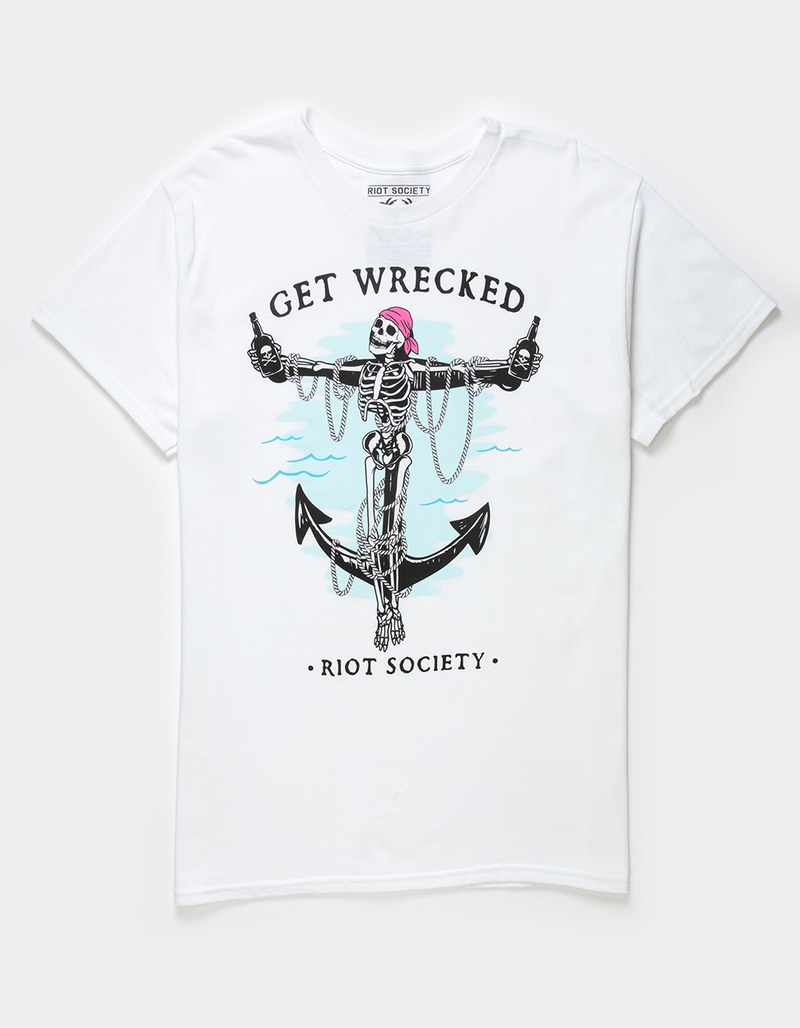 RIOT SOCIETY Get Wrecked Mens Tee image number 0
