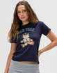 TINY TURNIP New York Yankees Teddy Womens Tee TINY TURNIP New York Yankees Teddy Womens Tee