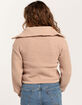 POOF Drop Sleeve Oversized Collar Womens Sweater image number 4