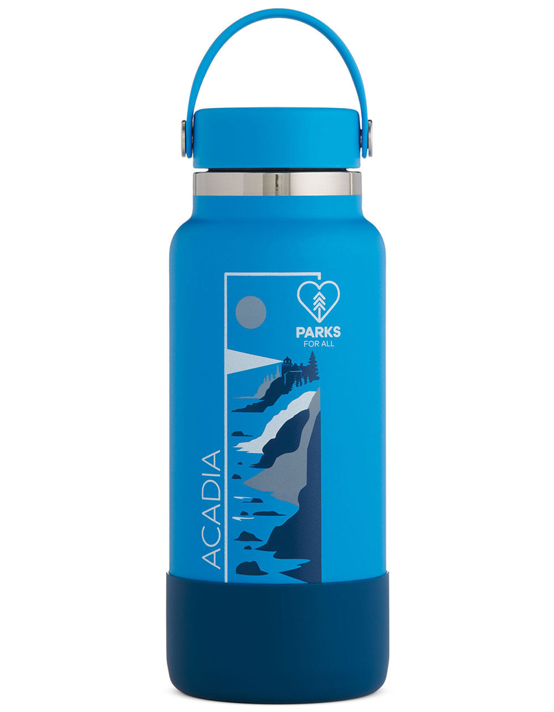HYDRO FLASK National Park Foundation Acadia 32oz Wide Mouth Water Bottle image number 0