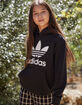 ADIDAS OG Trefoil Black Girls Hoodie image number 1