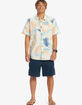 QUIKSILVER Tropical Glitch Mens Button Up Shirt image number 6