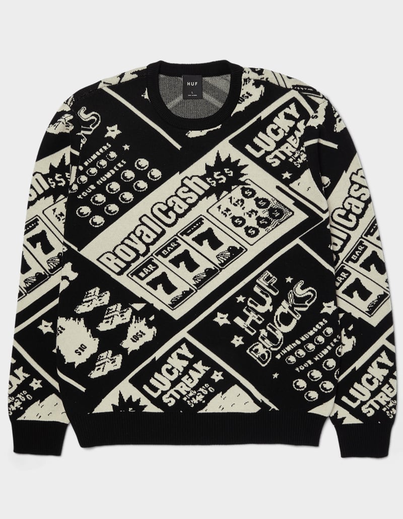 HUF Lucky Mens Sweater image number 0