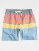 VALOR Rally Stripe Mens Volley Shorts image number 1