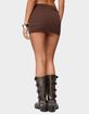 EDIKTED Aisha Low Rise Mini Skirt image number 3