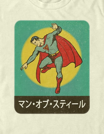 SUPERMAN Super Kanji Unisex Tee Alternative Image
