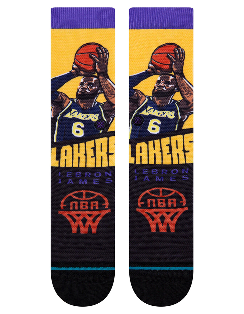 STANCE Lebron James Graded Mens Crew Socks image number 1