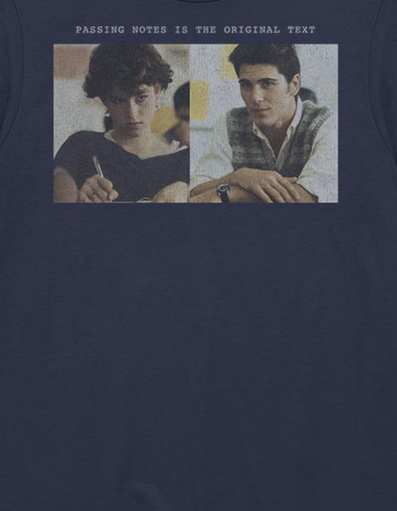 SIXTEEN CANDLES Passing Notes Text Tee image number 1
